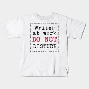 Writer at Work Kids T-Shirt